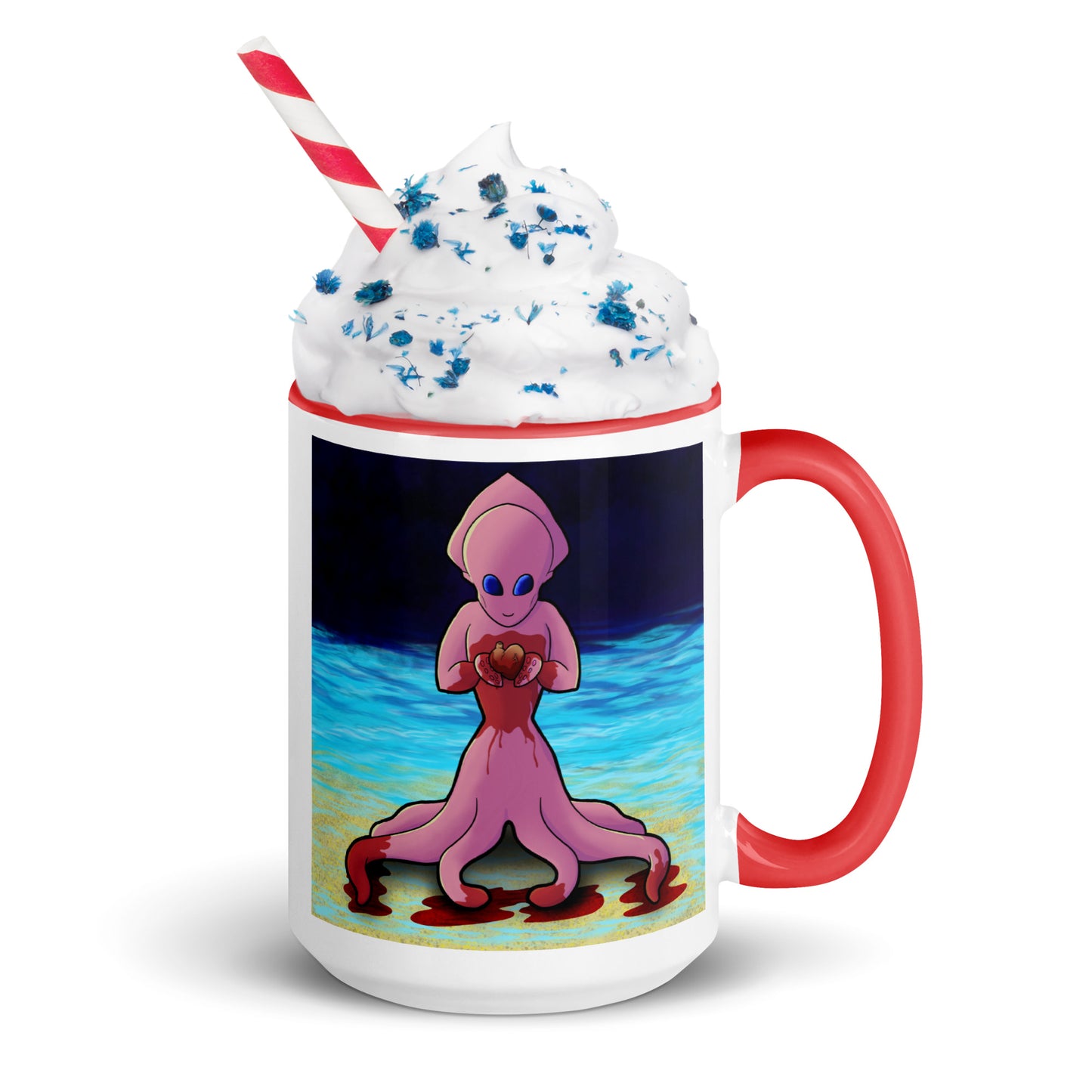 You Asked for My Heart Mug with Color Inside
