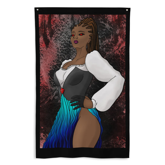 Xaviera Vampire Queen Flag