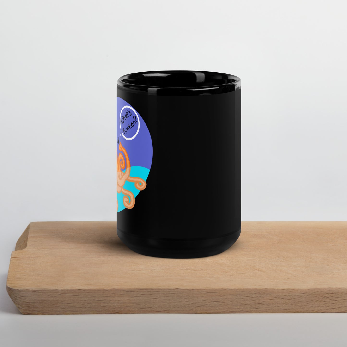 What's Kraken? Black Glossy Mug