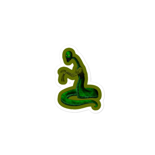 Creepy Snek sticker