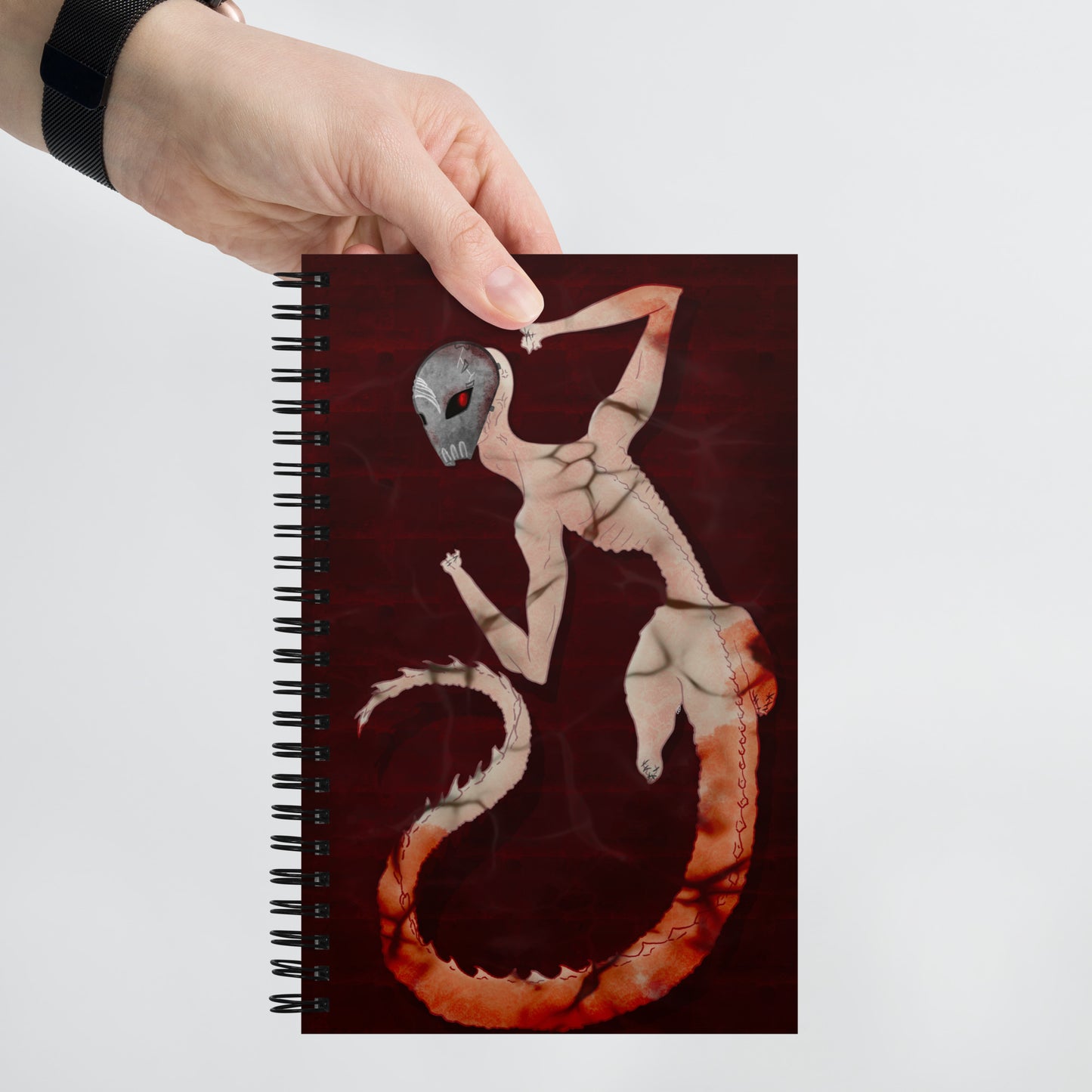 Creep Monster Spiral notebook