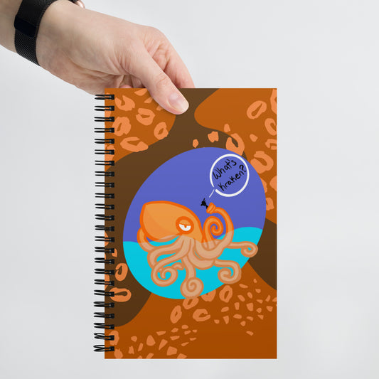 What's Kraken Orange Spiral notebook