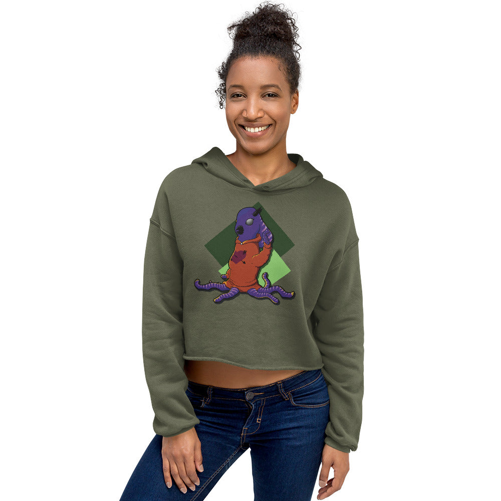 MythMon Crop Hoodie